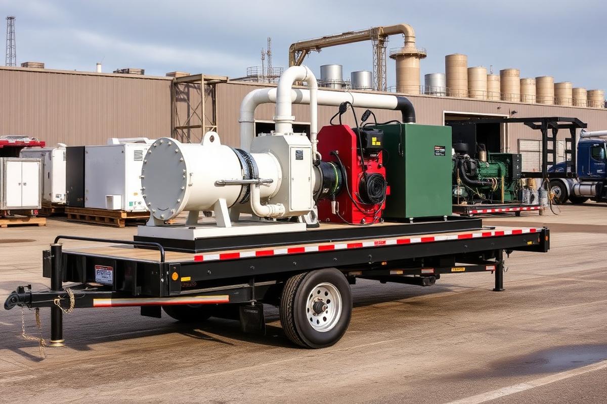 Pioneer 8-Inch Prime Pump available for lease from Enloe Leasing