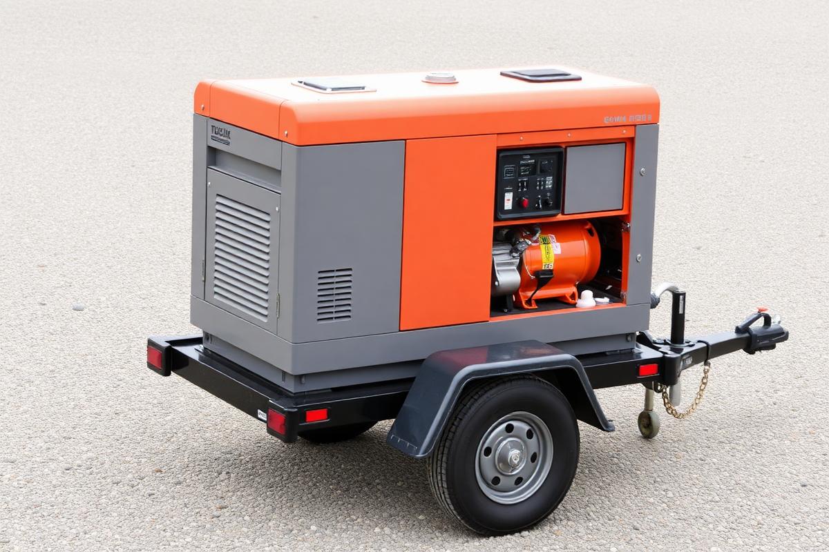 Generac Mobile Power Generator available for lease from Enloe Leasing