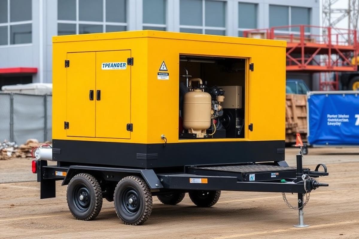 Sullair Portable Compressor available for lease from Enloe Leasing