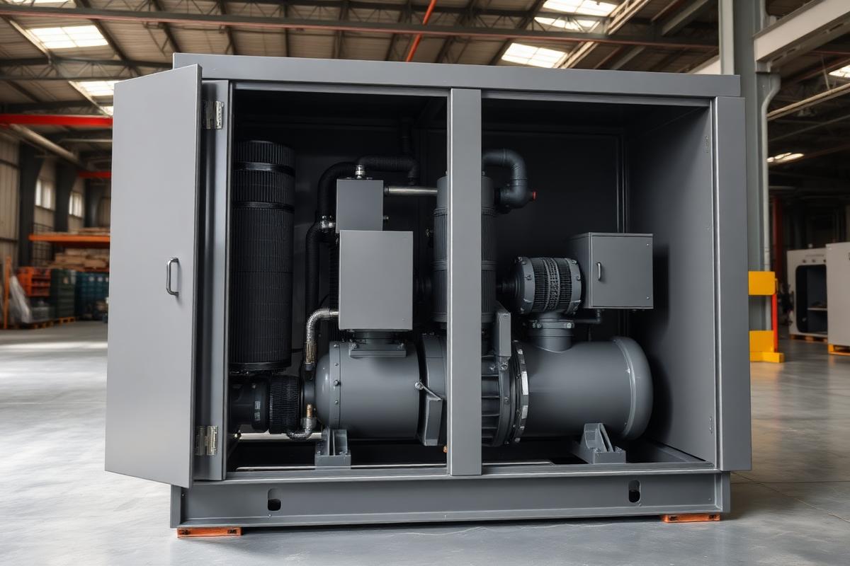 Kaeser Industrial Compressor available for lease from Enloe Leasing