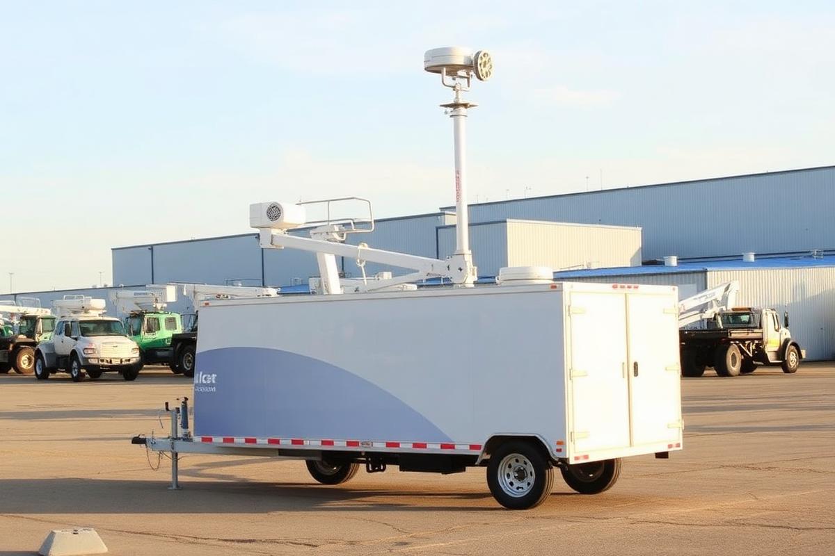 Doosan Mobile Light Tower available for lease from Enloe Leasing